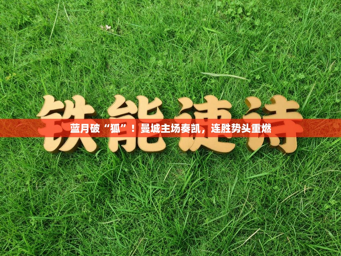 蓝月破“狐”!曼城主场奏凯,连胜势头重燃 第1张